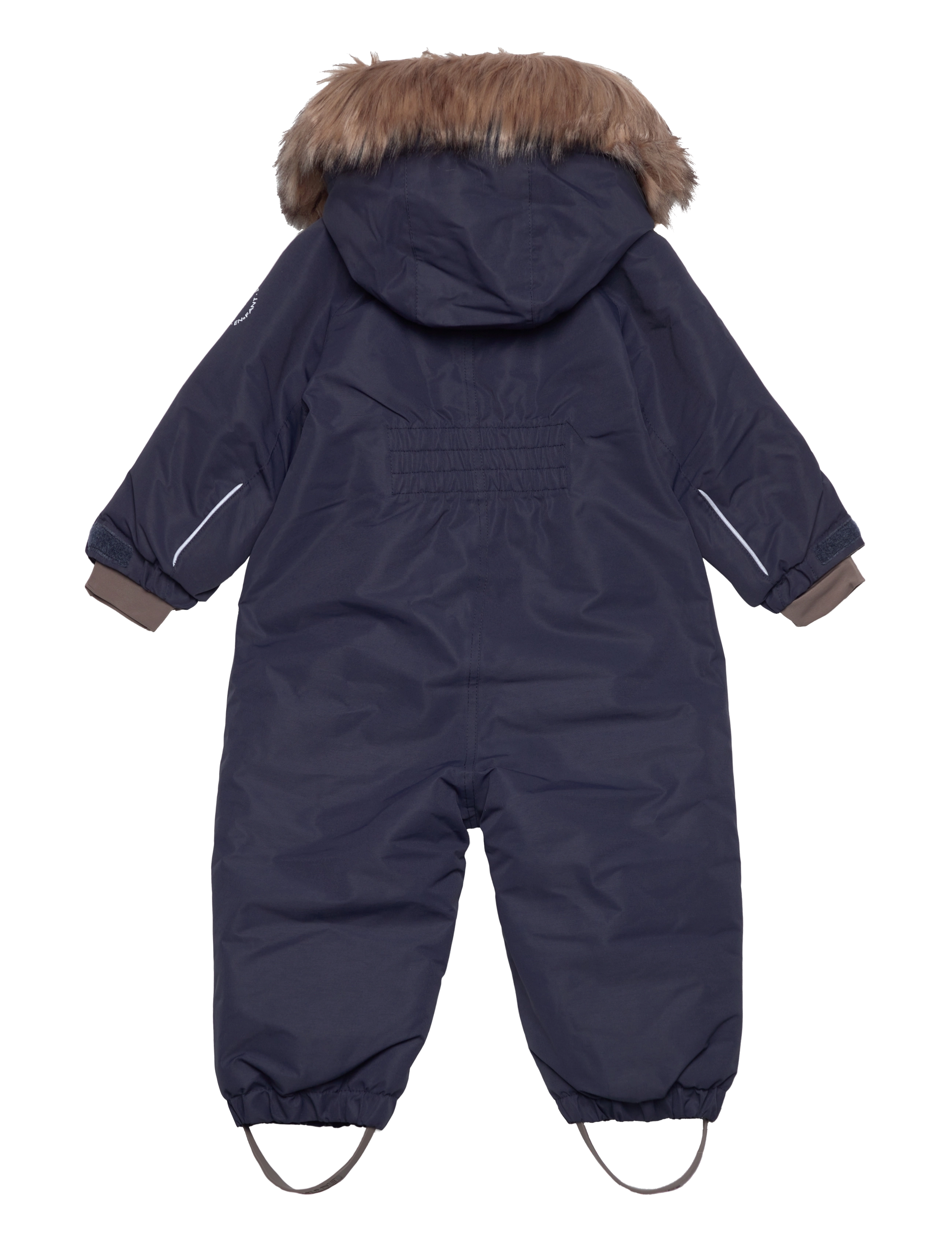 En Fant - Baby Snowsuit W. Fake Fur - snowsuit - parisian night - 1