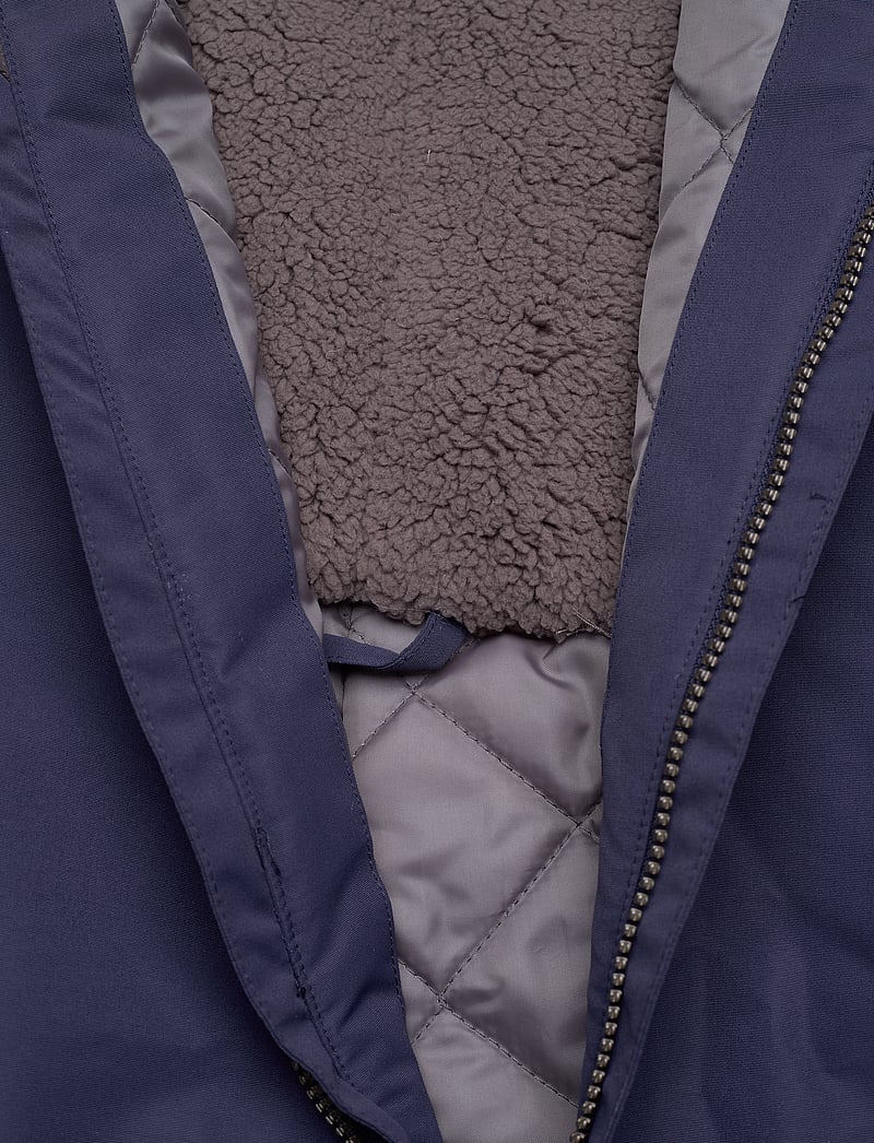 En Fant - Baby Snowsuit W. Fake Fur - darba apģērbs - parisian night - 3