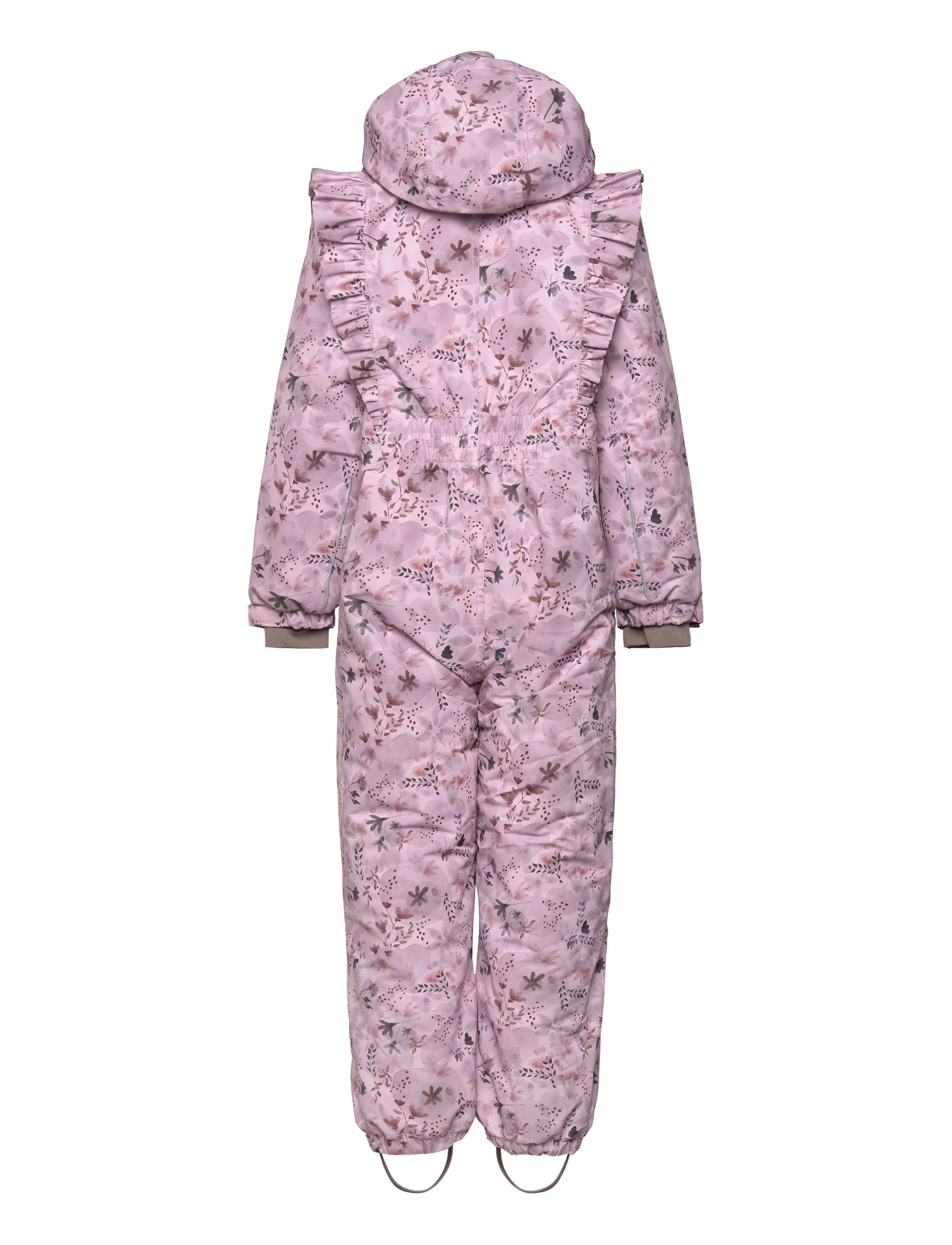 En Fant - Snowsuit W. Frills - burnished lilac - 1