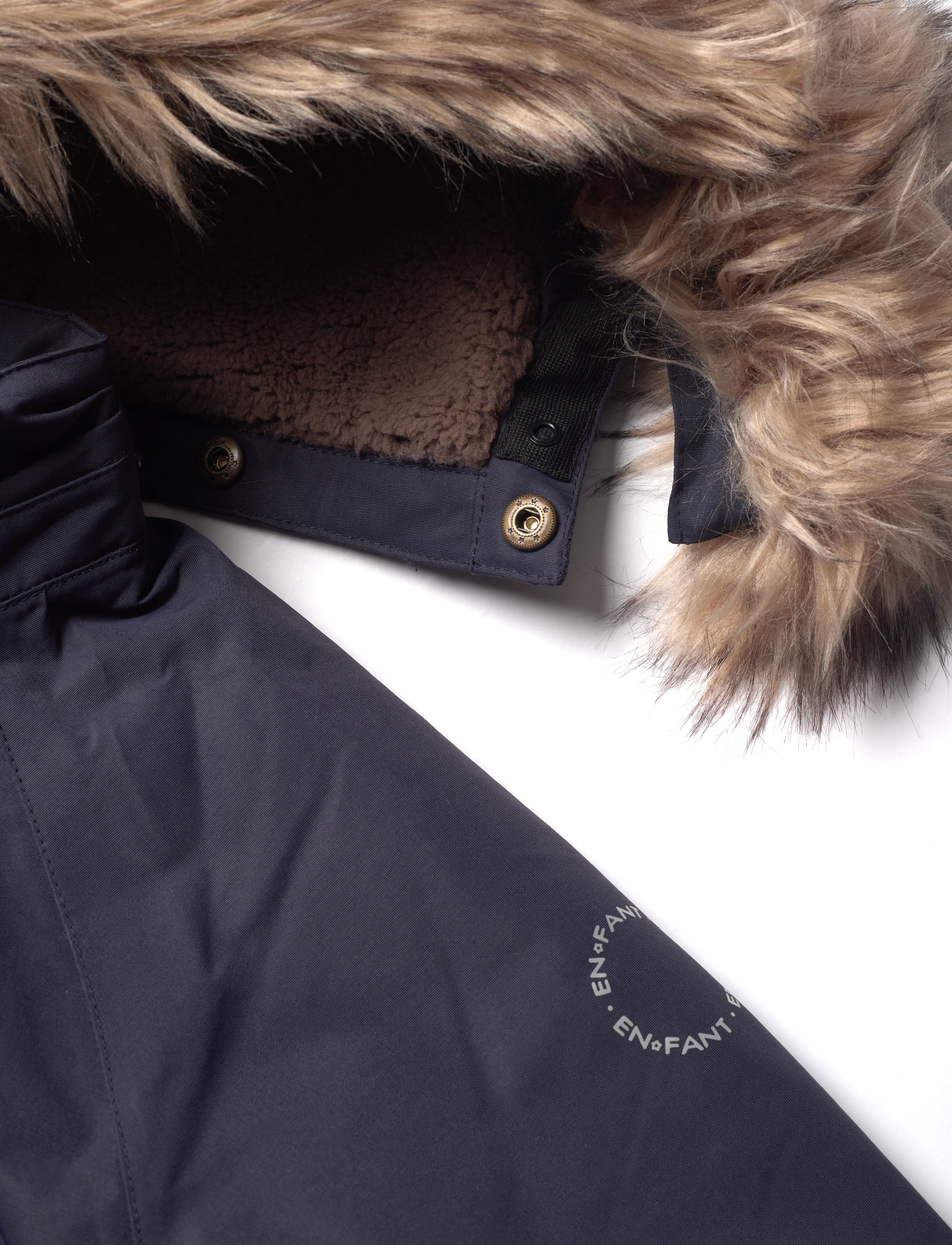 En Fant - Snowsuit W. Fake Fur - parisian night - 3