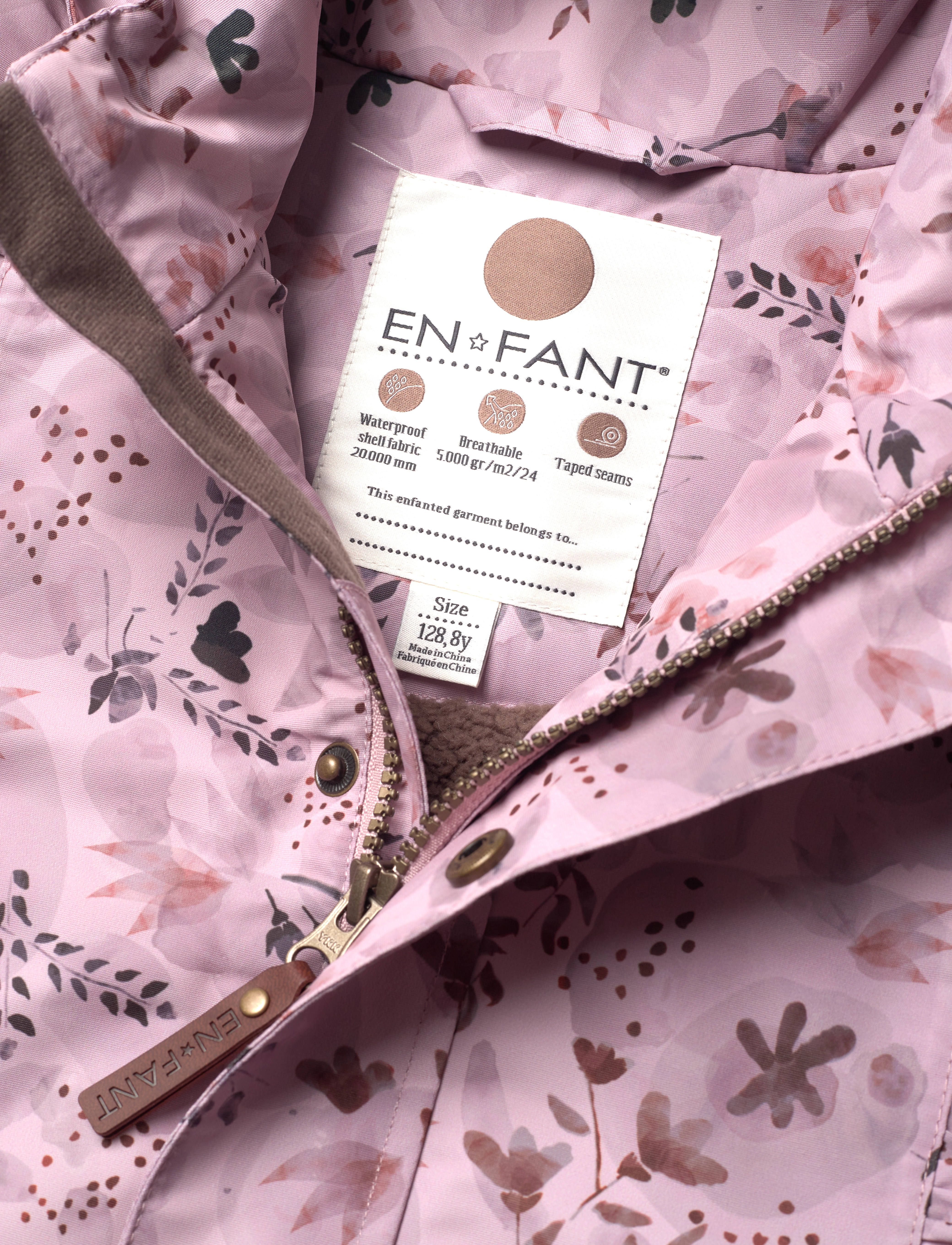 En Fant - Jacket W. Frills - burnished lilac - 3