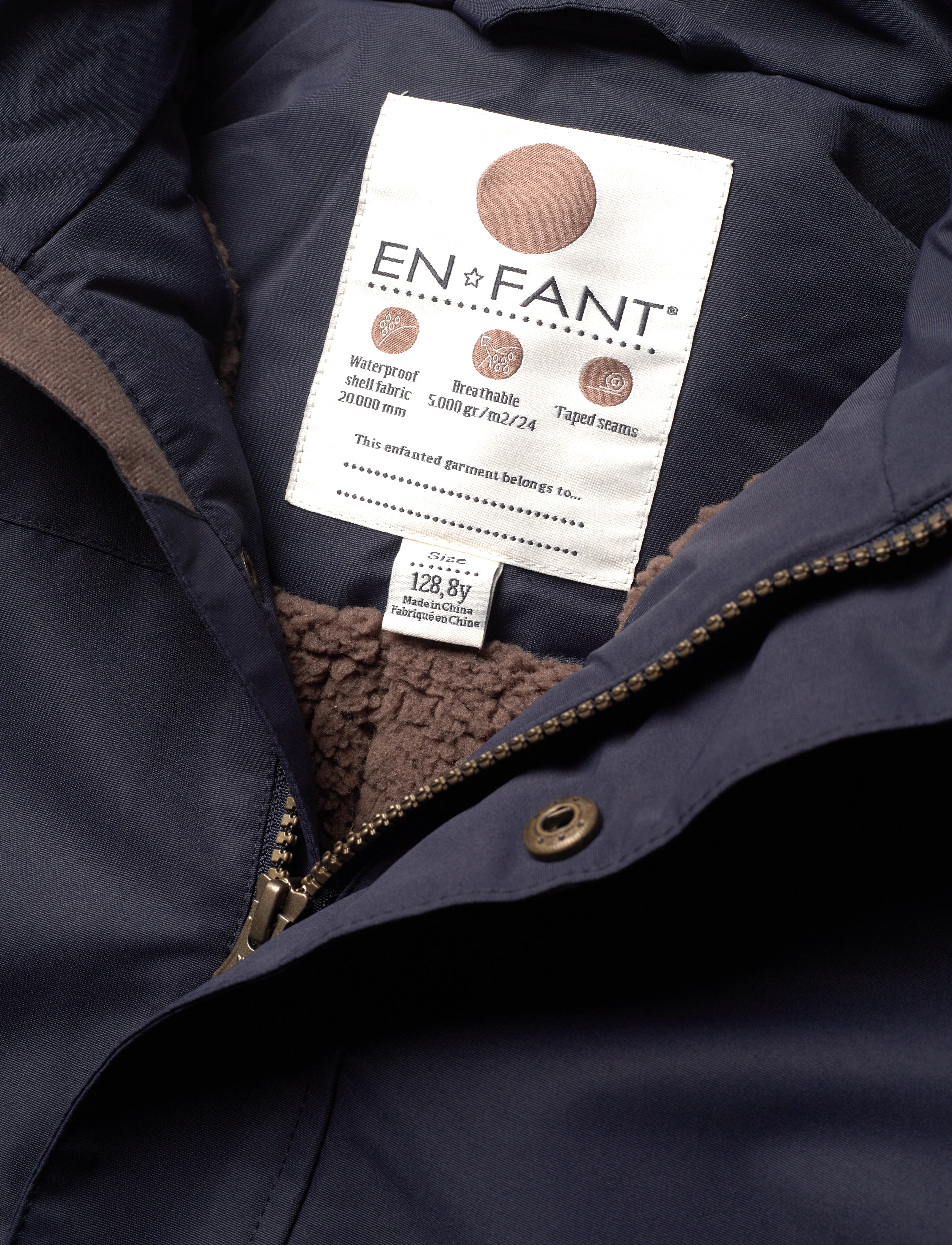 En Fant - Jacket Solid - parisian night - 2