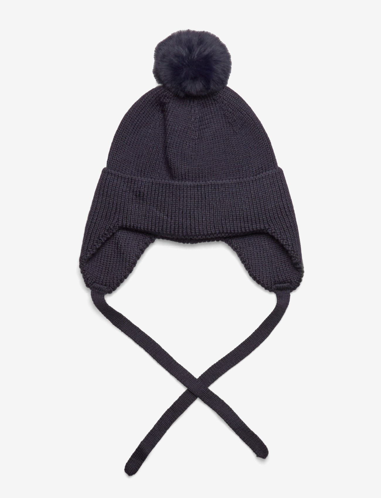 En Fant - Baby hat w. fake fur - babymössor - parisian night - 1