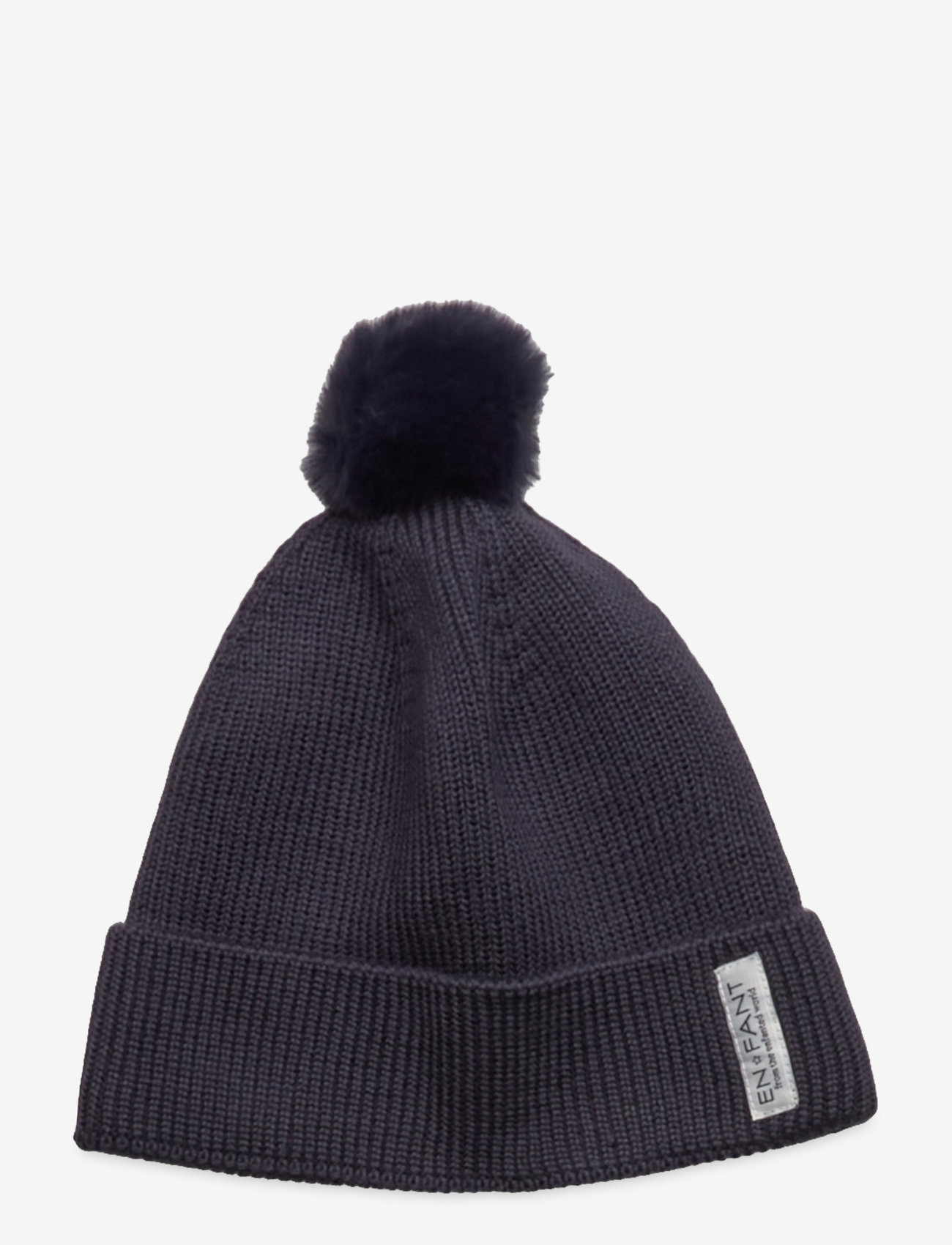 En Fant - Beenie w. fake fur w. Lining - vintermössor - parisian night - 0