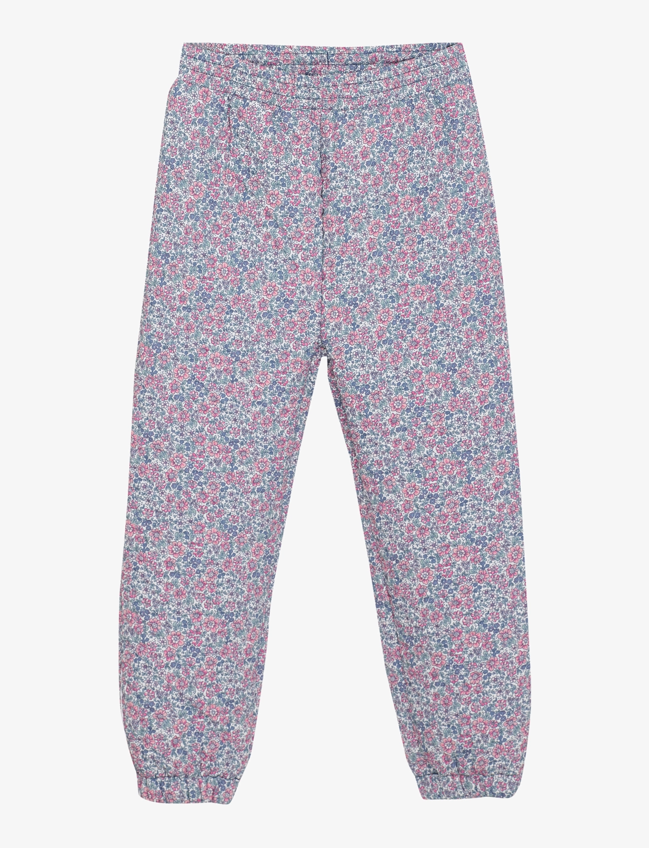 En Fant - Thermal Set W. Frills, AOP - egret - 2