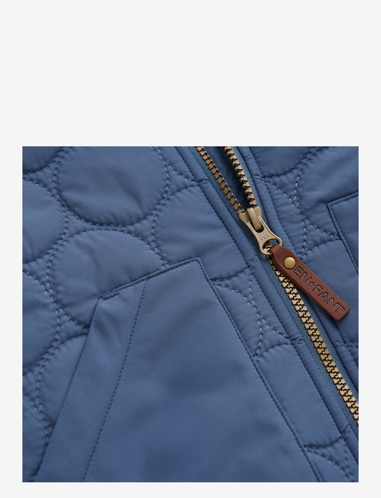 En Fant - Thermal Jacket, Soft - steppjacken - vintage indigo - 2