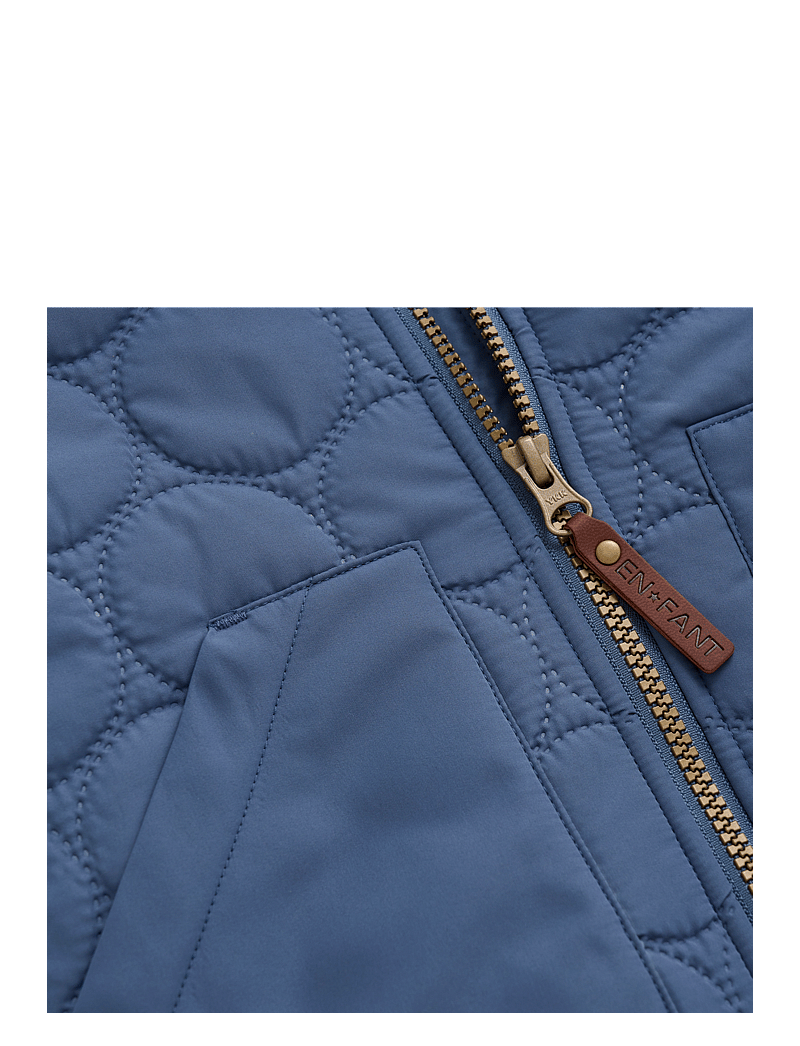 En Fant - Thermal Jacket, Soft - steppjacken - vintage indigo - 2