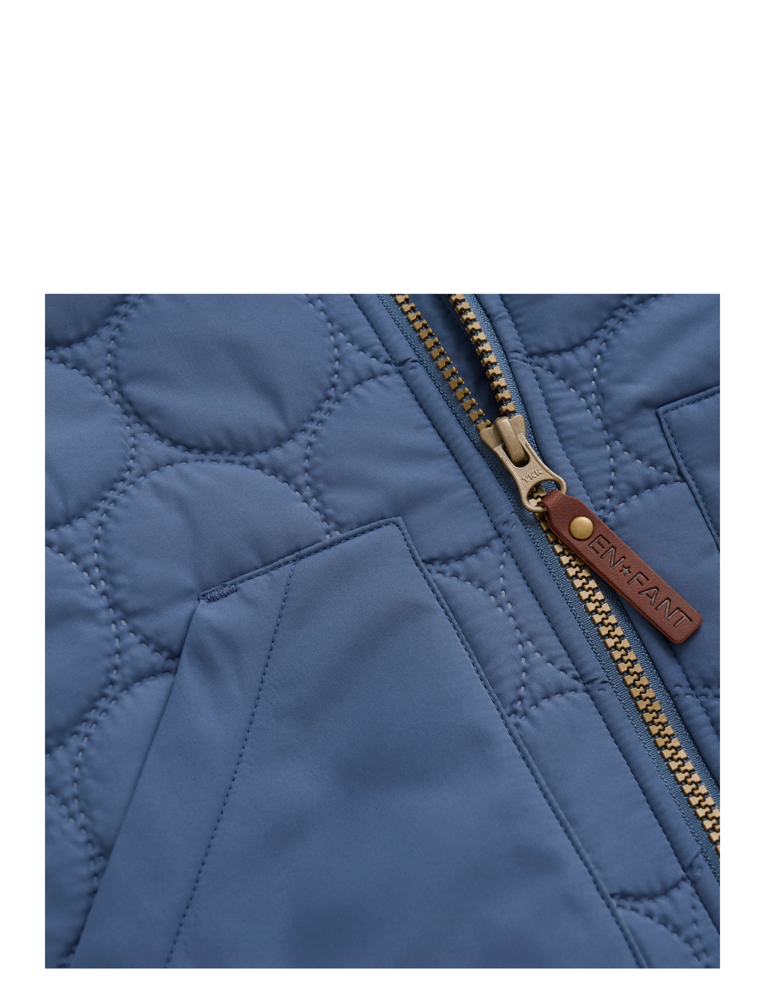 En Fant - Thermal Jacket, Soft - vintage indigo - 2