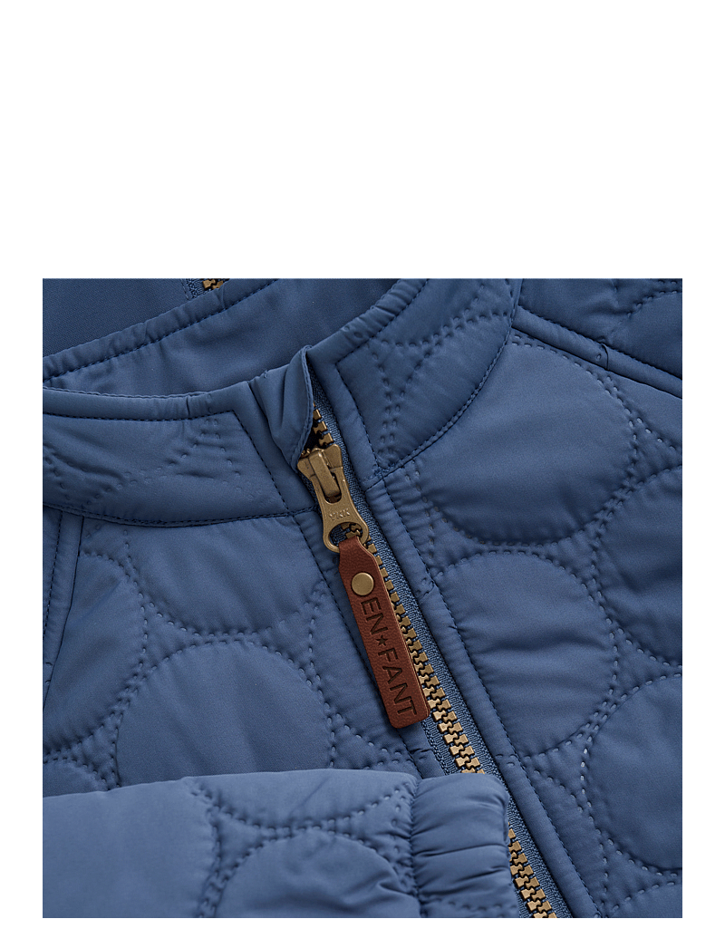En Fant - Thermal Jacket, Soft - steppjacken - vintage indigo - 3