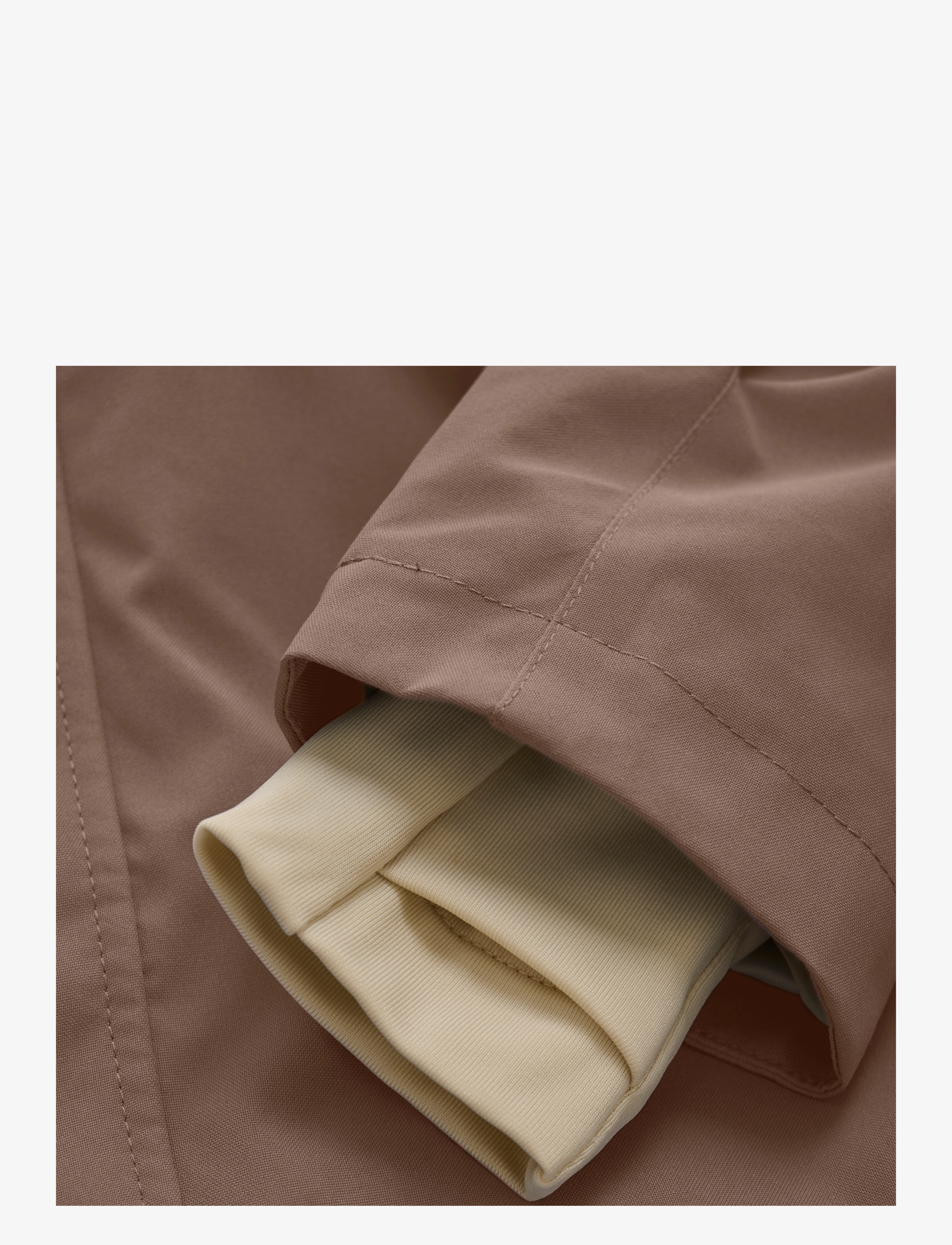 En Fant - Jacket Solid - caribou - 2