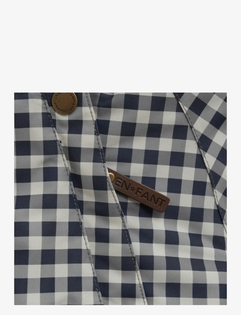 En Fant - Baby Snowsuit AOP - schneeanzug - ebony - 4