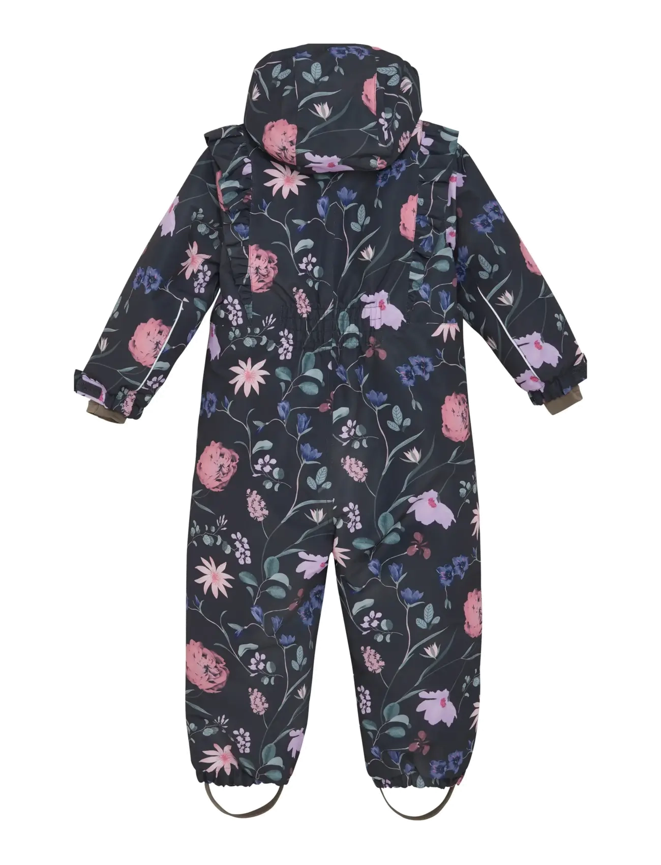 En Fant - Snowsuit W. Frills - shop efter alder - ebony - 1
