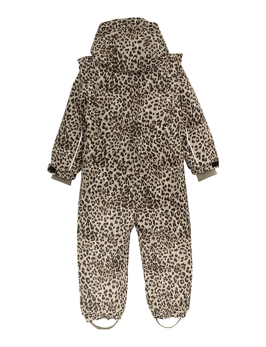 En Fant - Snowsuit W. Frills - snowsuit - pine bark - 1