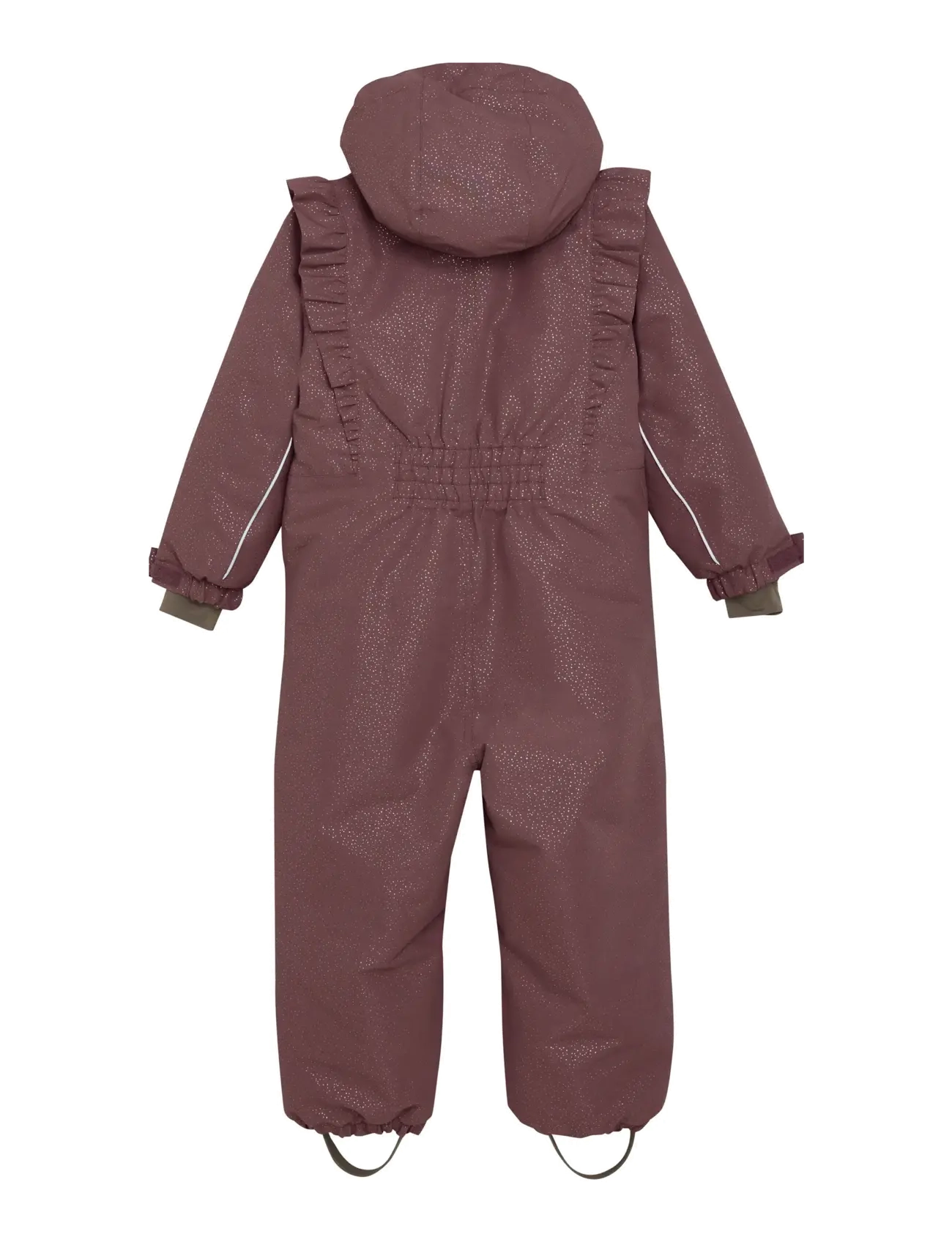 En Fant - Snowsuit W. Frills - snowsuit - rose taupe - 1