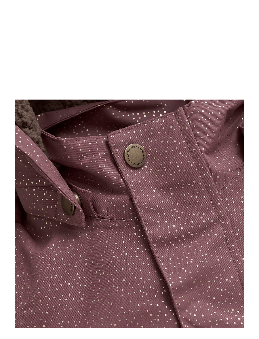 En Fant - Snowsuit W. Frills - snowsuit - rose taupe - 2