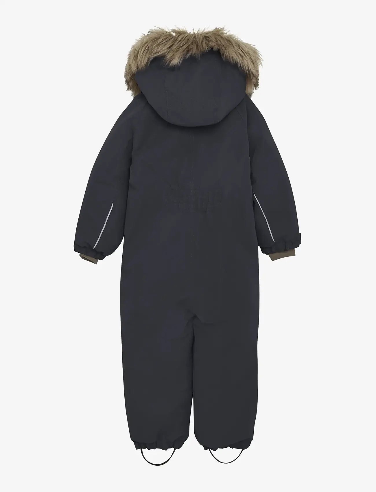 En Fant - Snowsuit W. Fake Fur - shop efter alder - ebony - 1