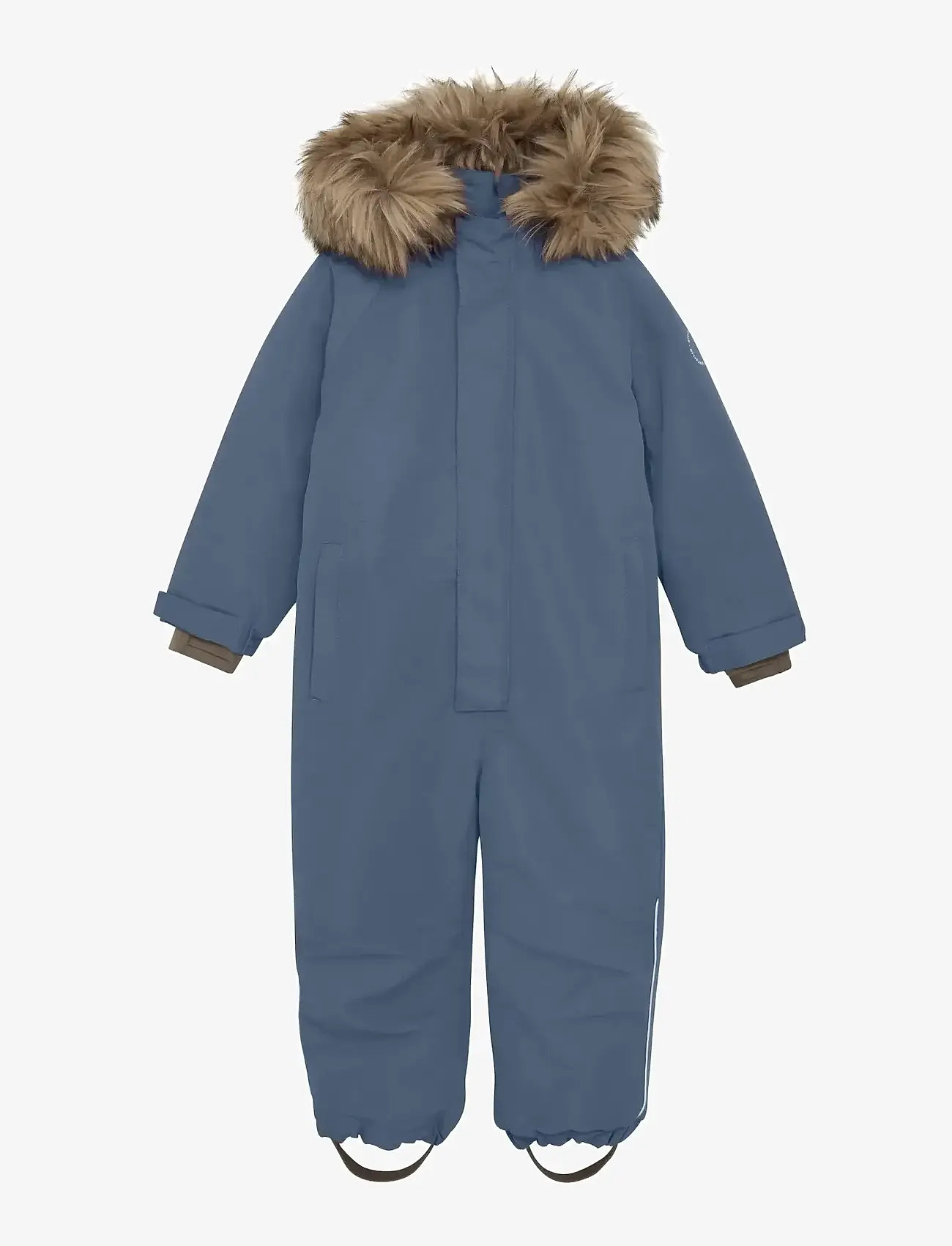 En Fant - Snowsuit W. Fake Fur - shop efter alder - flint stone - 0