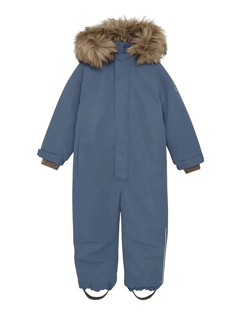 En Fant - Snowsuit W. Fake Fur - shop efter alder - flint stone - 0