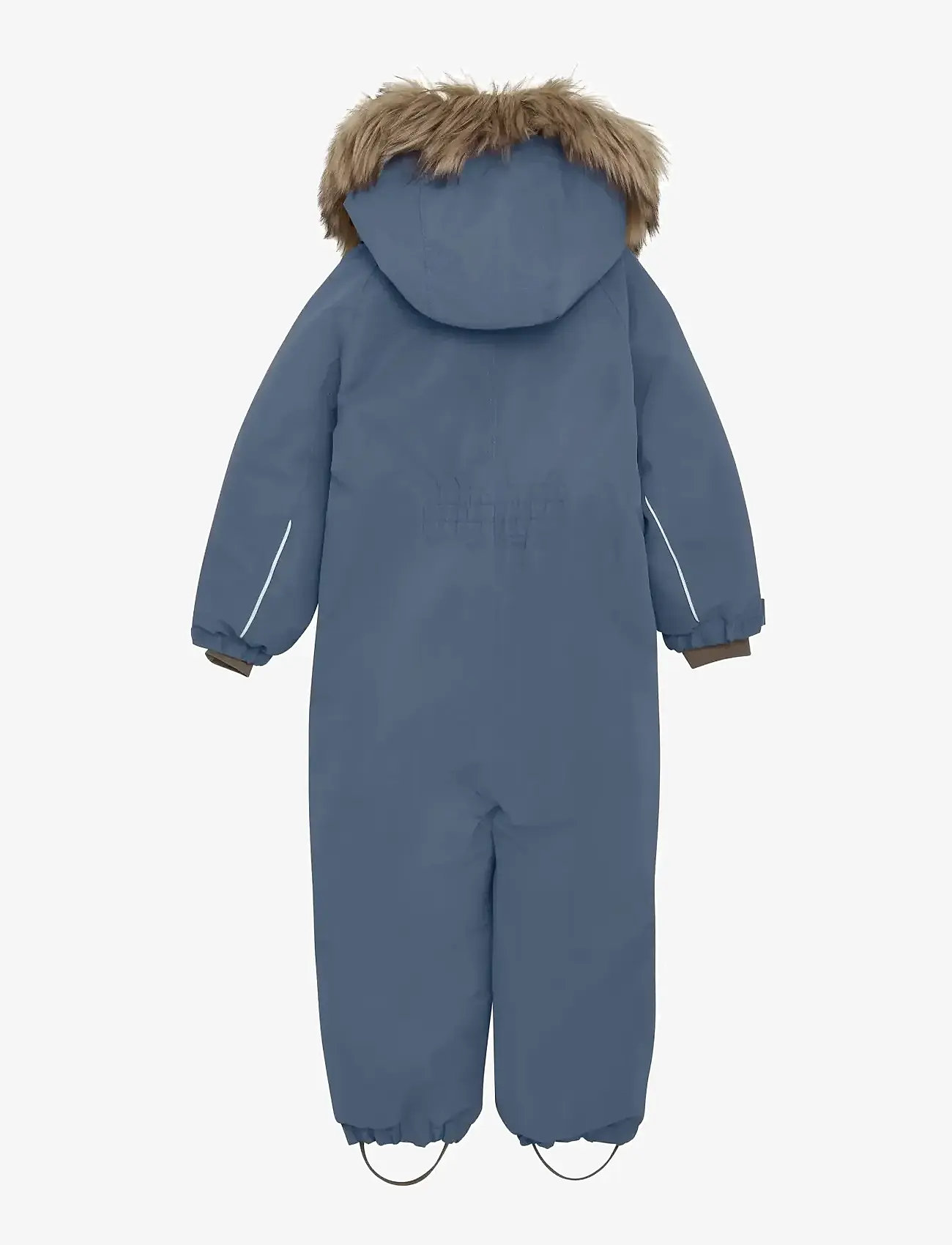 En Fant - Snowsuit W. Fake Fur - shop efter alder - flint stone - 1