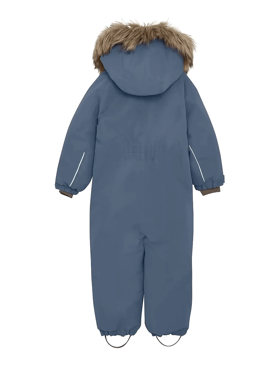 En Fant - Snowsuit W. Fake Fur - shop efter alder - flint stone - 1