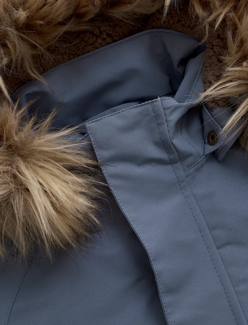 En Fant - Snowsuit W. Fake Fur - shop efter alder - flint stone - 2