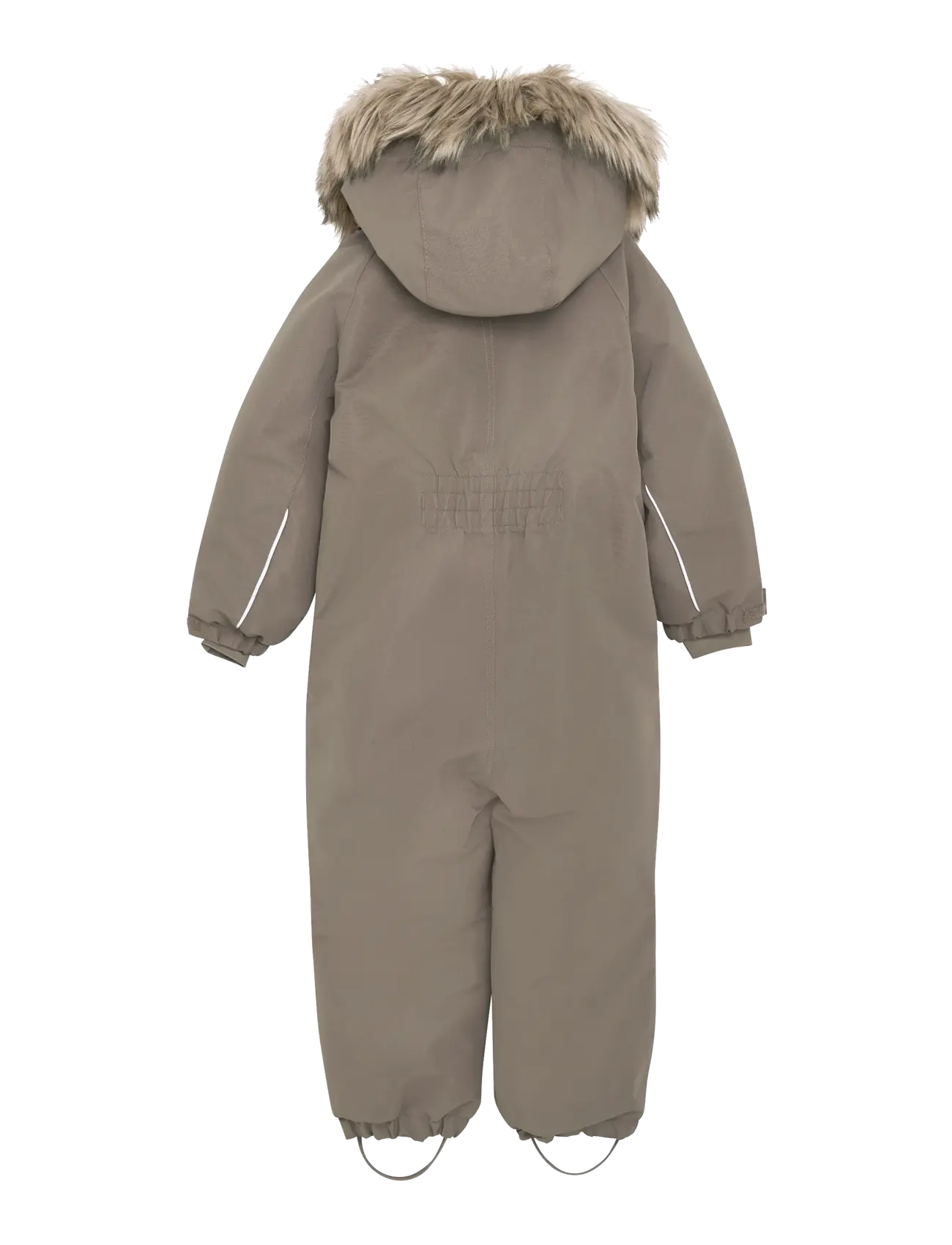 En Fant - Snowsuit W. Fake Fur - overtøj - fungi - 2