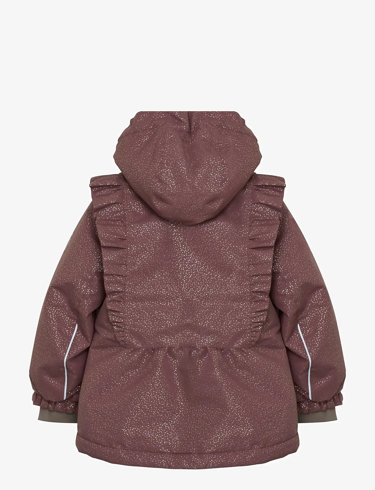 En Fant - Jacket W. Frills AOP - suusajoped - rose taupe - 1