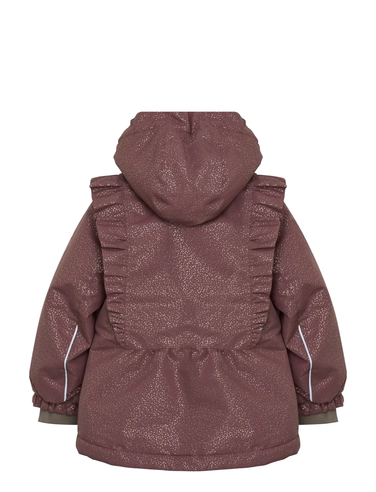 En Fant - Jacket W. Frills AOP - ski jassen - rose taupe - 1