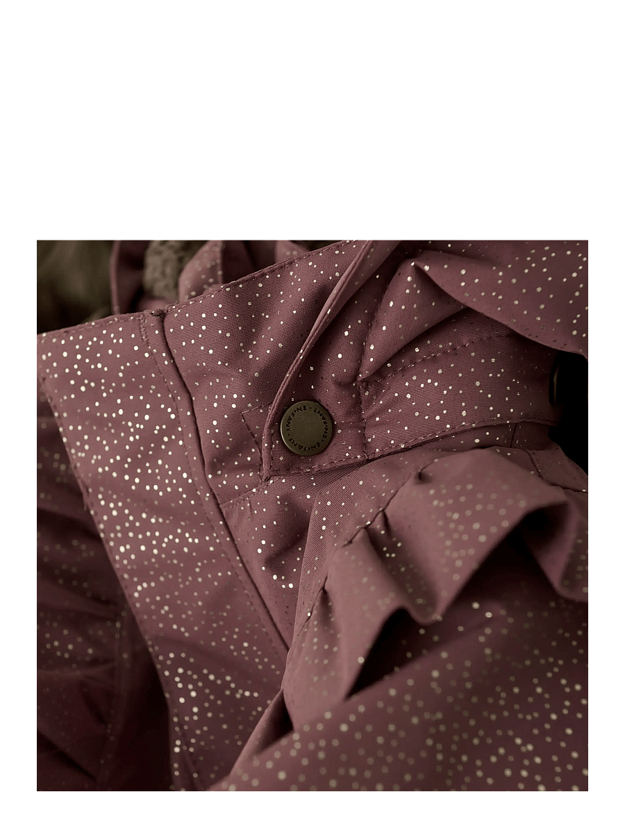 En Fant - Jacket W. Frills AOP - ski jassen - rose taupe - 2