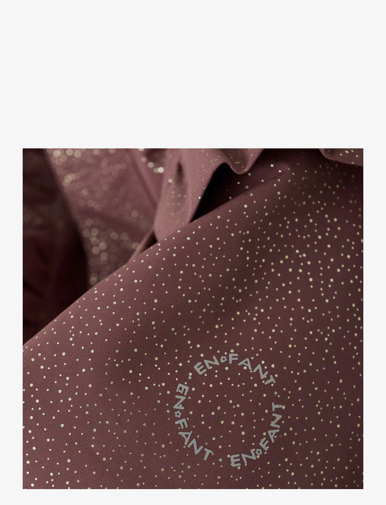 En Fant - Jacket W. Frills AOP - suusajoped - rose taupe - 3