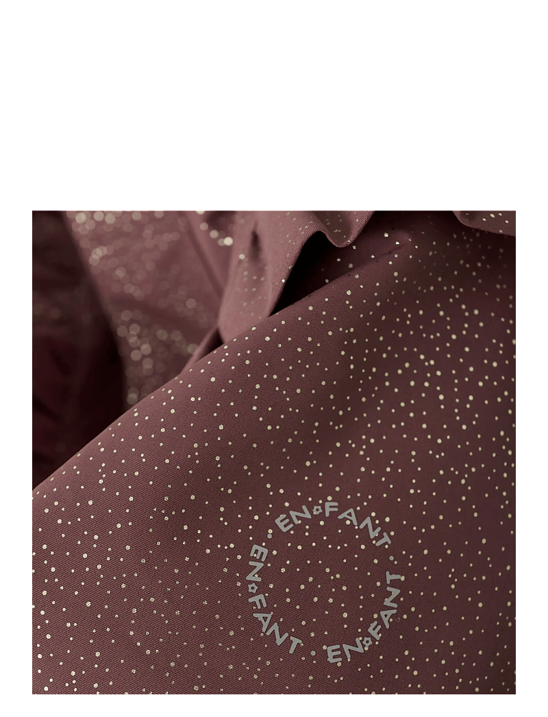 En Fant - Jacket W. Frills AOP - skijakker - rose taupe - 3