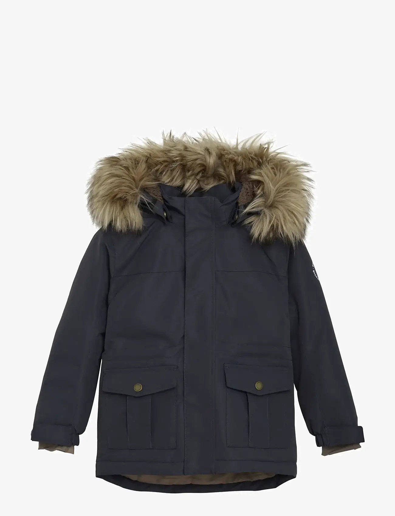 En Fant - Jacket Solid - parkas - ebony - 0