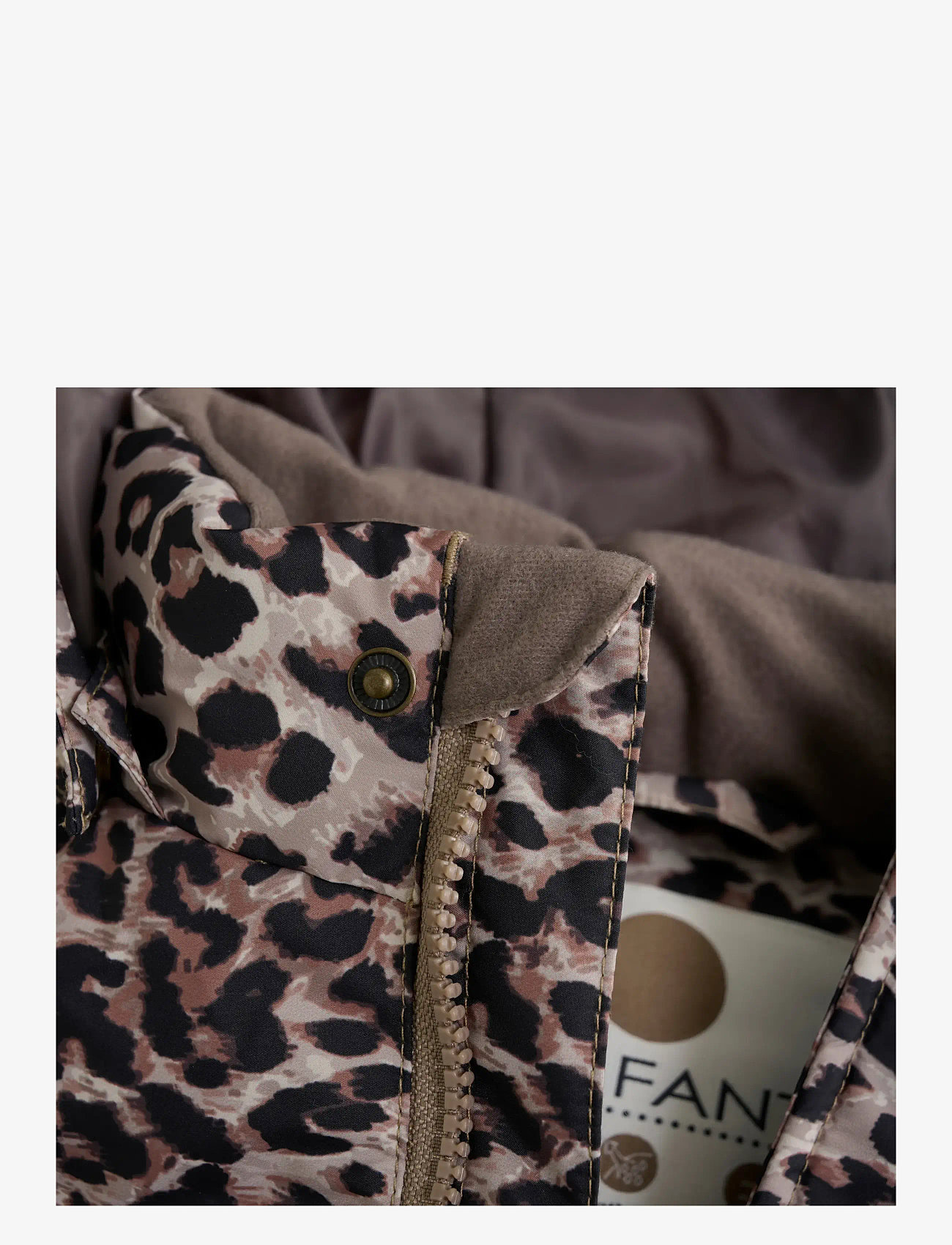 En Fant - Jacket Quilt, AOP - steppjacken - pine bark - 2