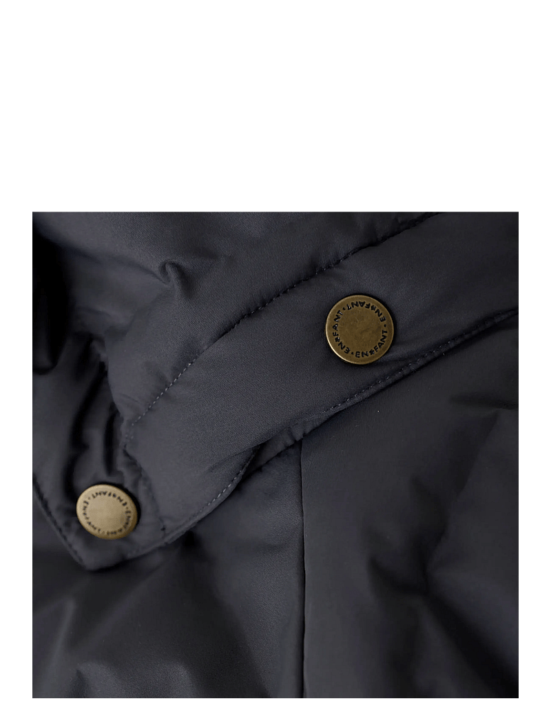 En Fant - Jacket Quilt, Solid - quilted jackets - ebony - 3