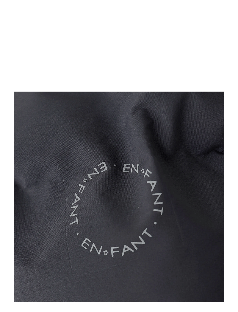 En Fant - Jacket Quilt, Solid - quilted jackets - ebony - 4