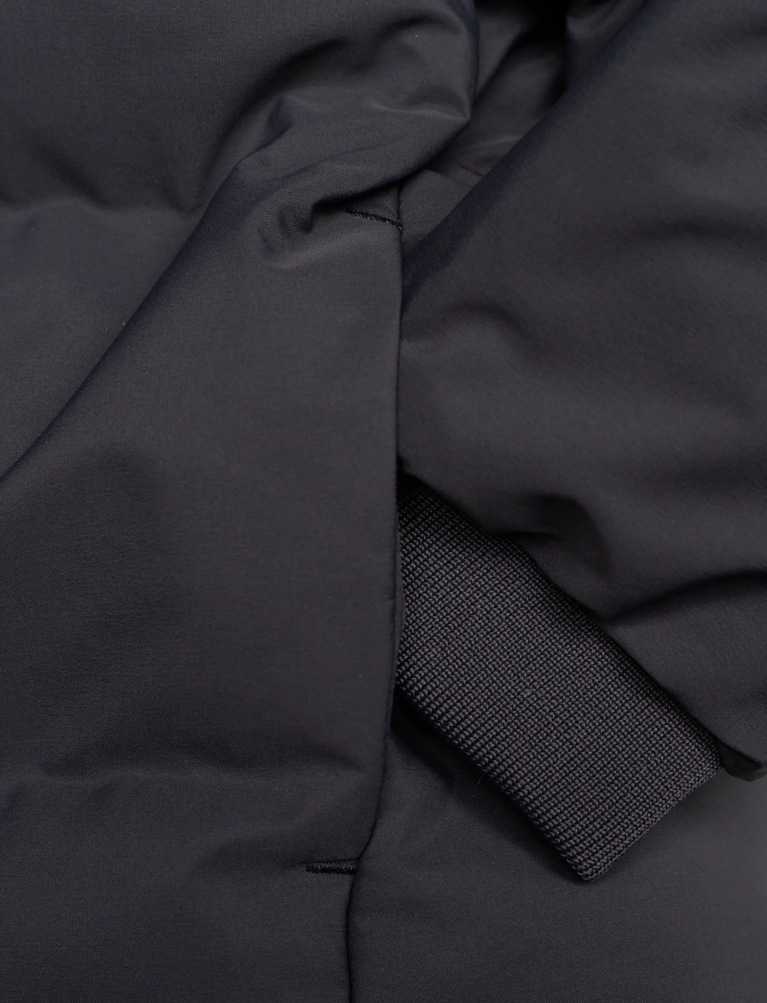 En Fant - Jacket Quilt, Solid - vinterjackor - ebony - 5