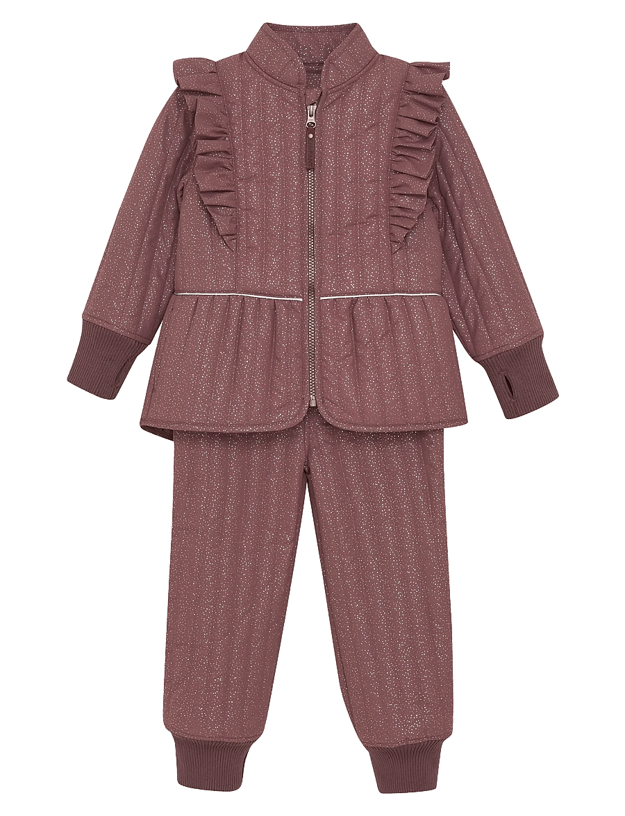 En Fant - Thermal Set w.glitter - rose taupe - 0
