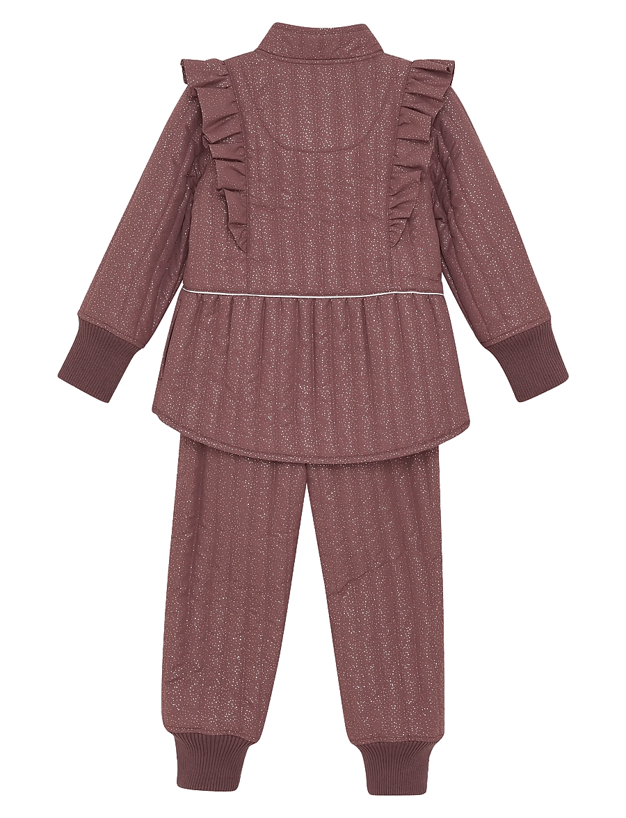 En Fant - Thermal Set w.glitter - rose taupe - 1