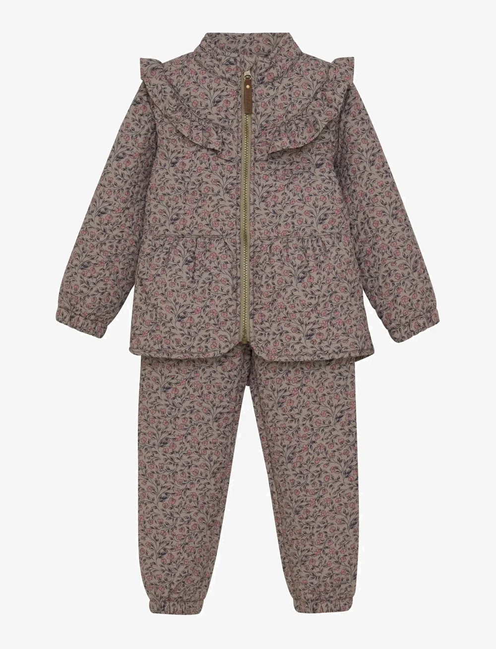 En Fant - Thermal Set W. Frills, AOP - termosæt - fungi - 0