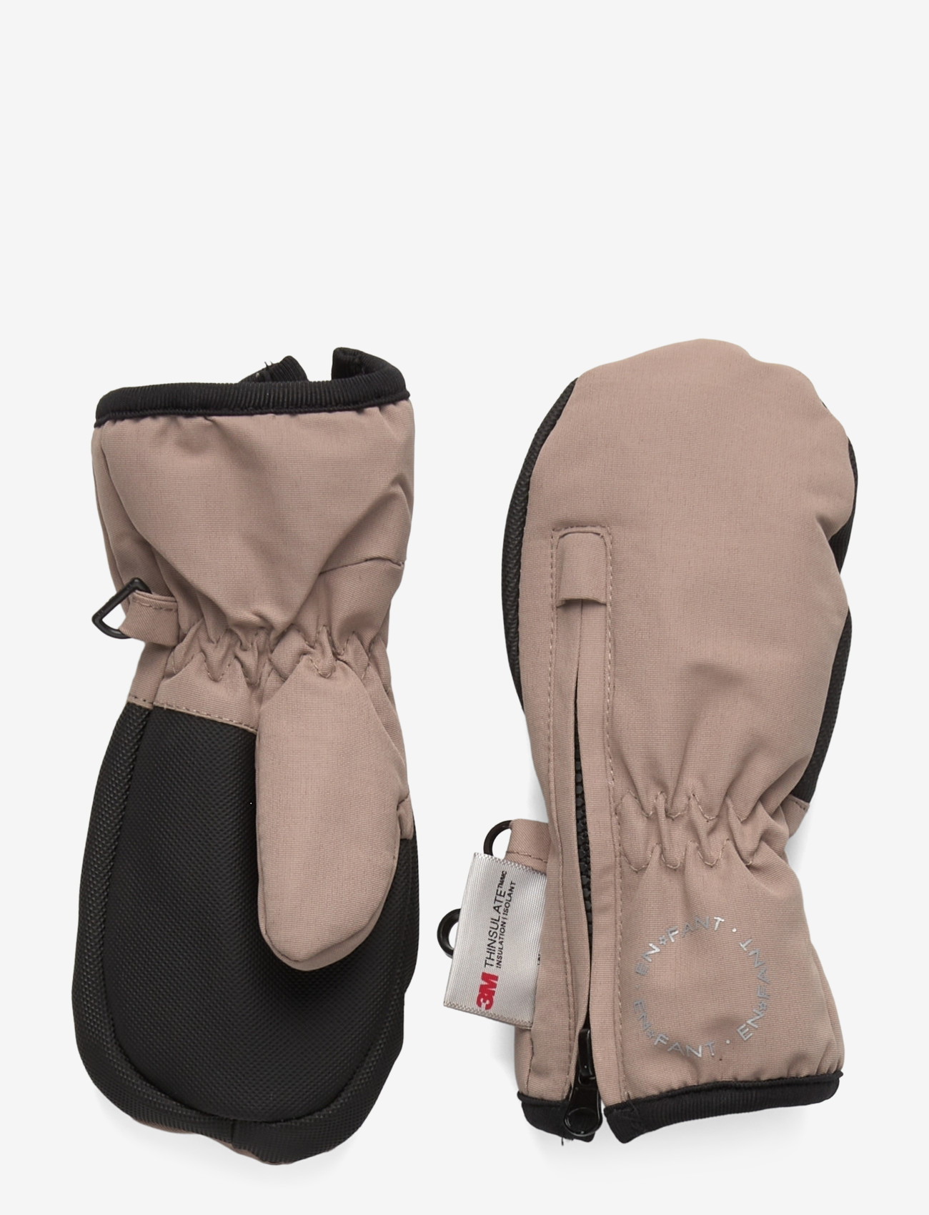 En Fant - Mittens w. zipper - handschuhe - fungi - 0