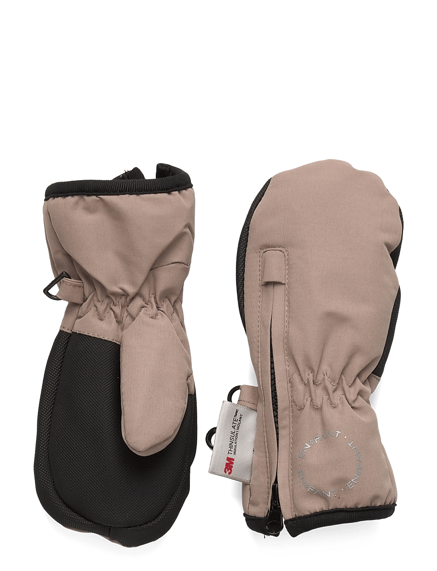 En Fant - Mittens w. zipper - handschuhe - fungi - 0