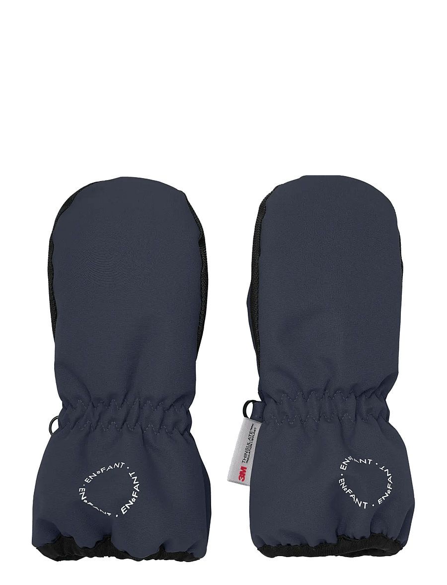 En Fant - Mittens - gants - ebony - 0