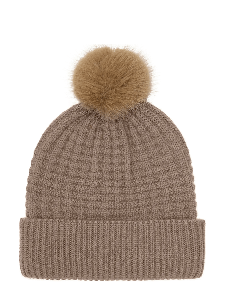 En Fant - Beanie w. fake fur w. Lining - beanies - fungi - 1