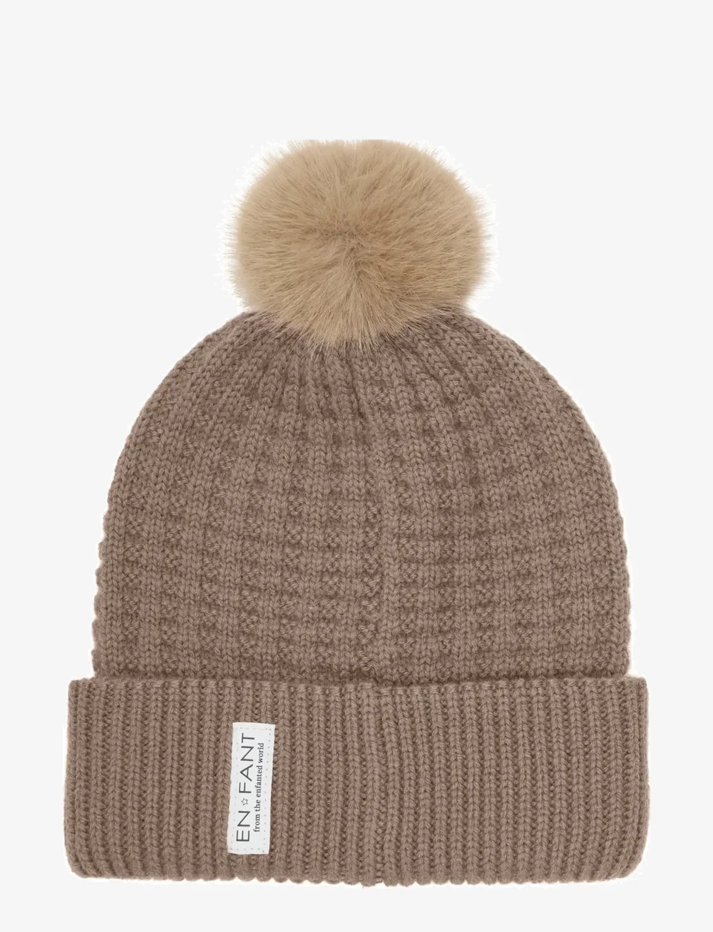 En Fant - Beanie w. fake fur w. Lining - beanies - fungi - 2