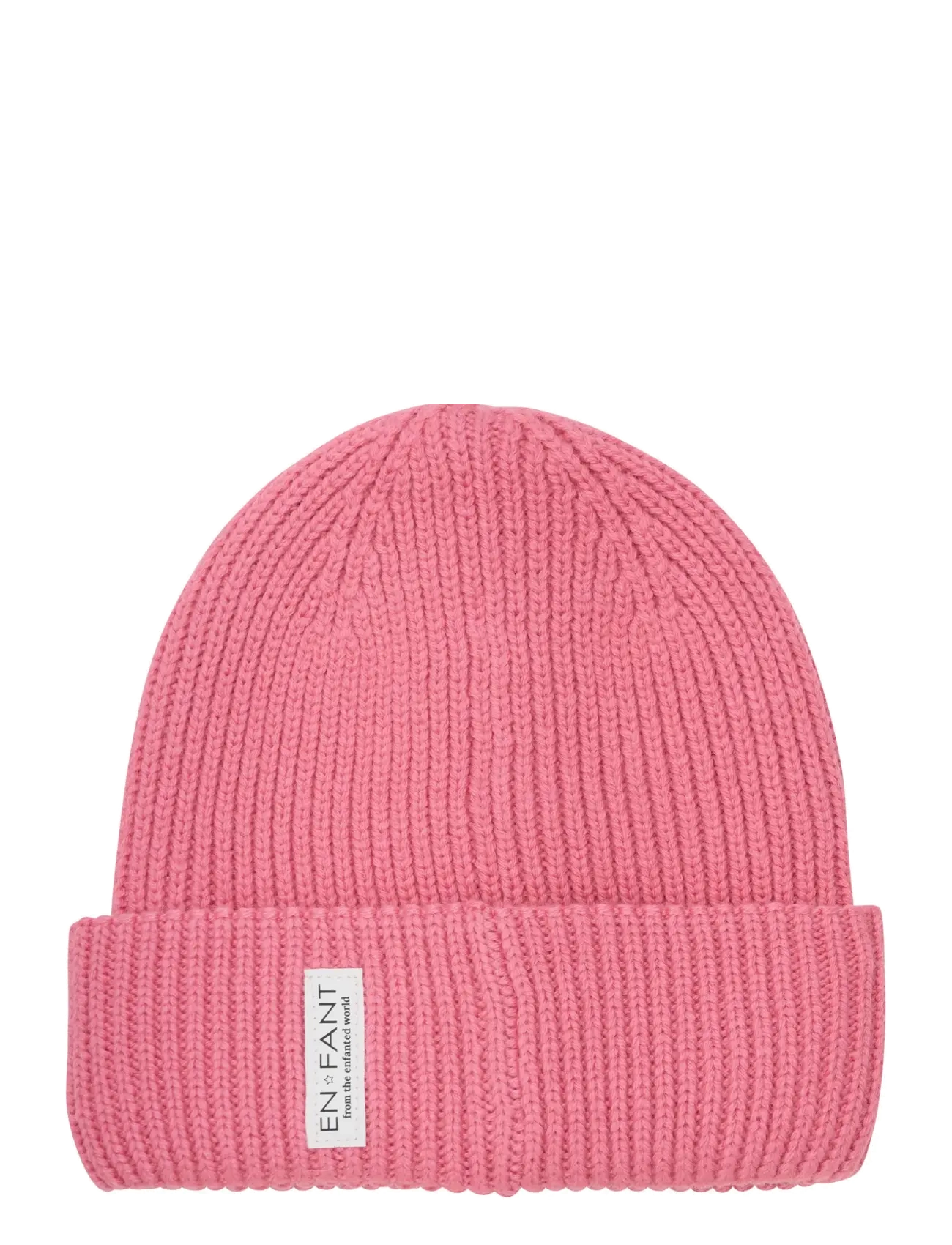 EN FANT Pudelmütze W. Lining Pink - 9-12M - Kinder
