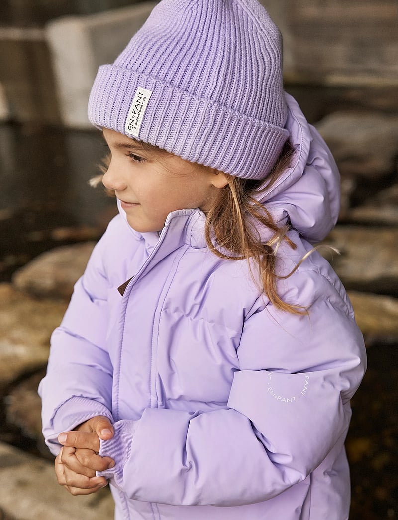 En Fant - Beanie w. Lining - muts - lavender - 3