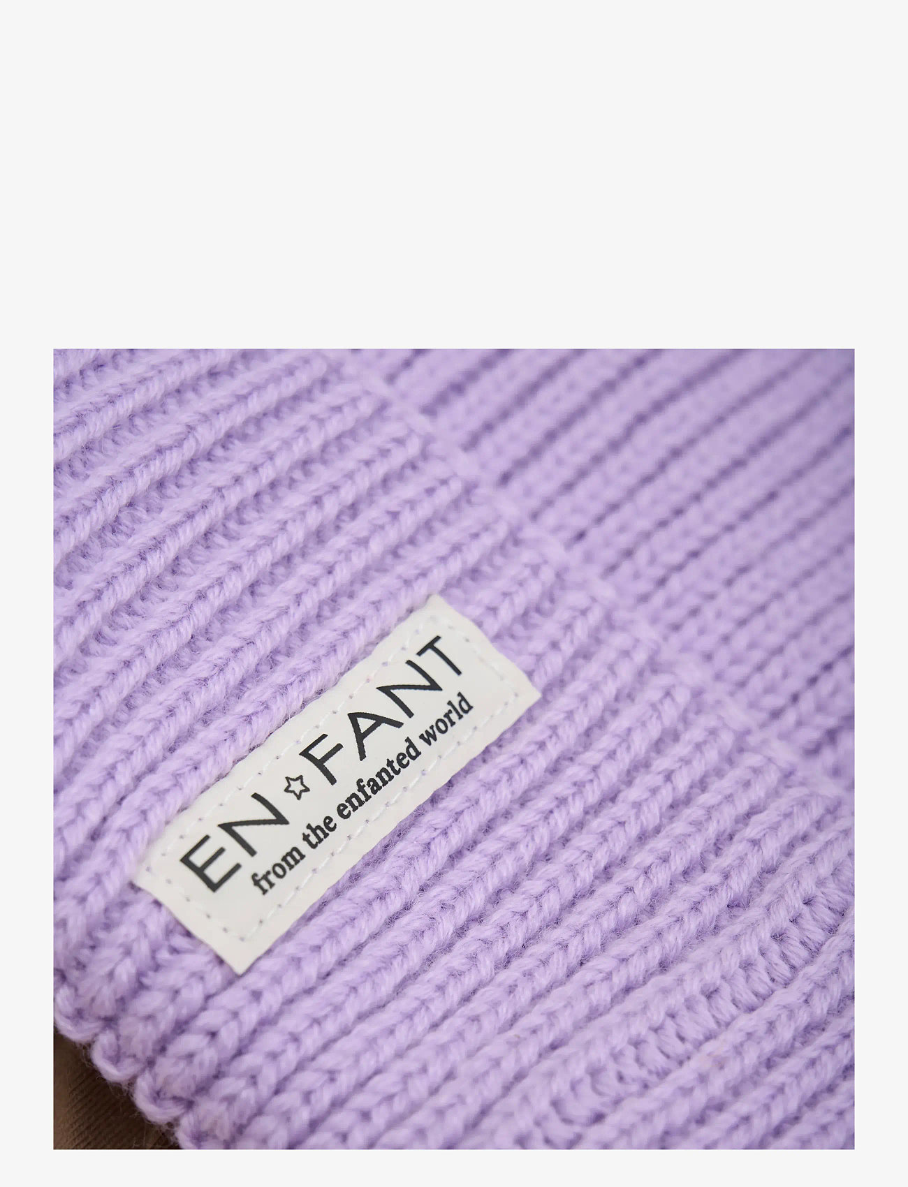 En Fant - Beanie w. Lining - accessories - lavender - 2