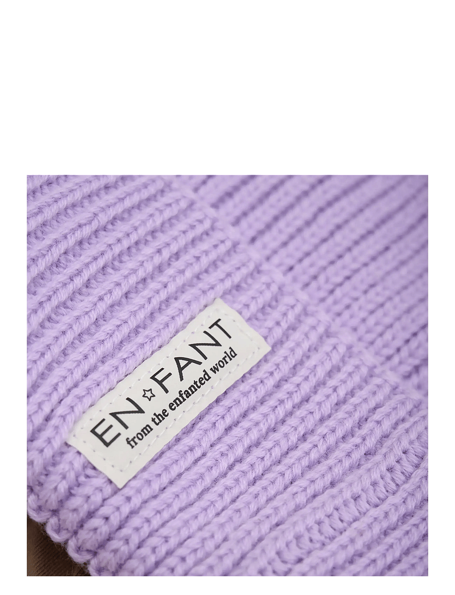 En Fant - Beanie w. Lining - beanies - lavender - 2