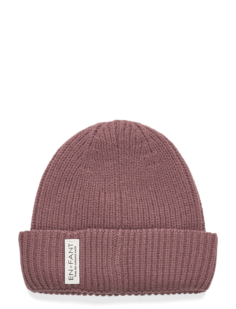 En Fant - Beanie w. Lining - beanies - rose taupe - 1