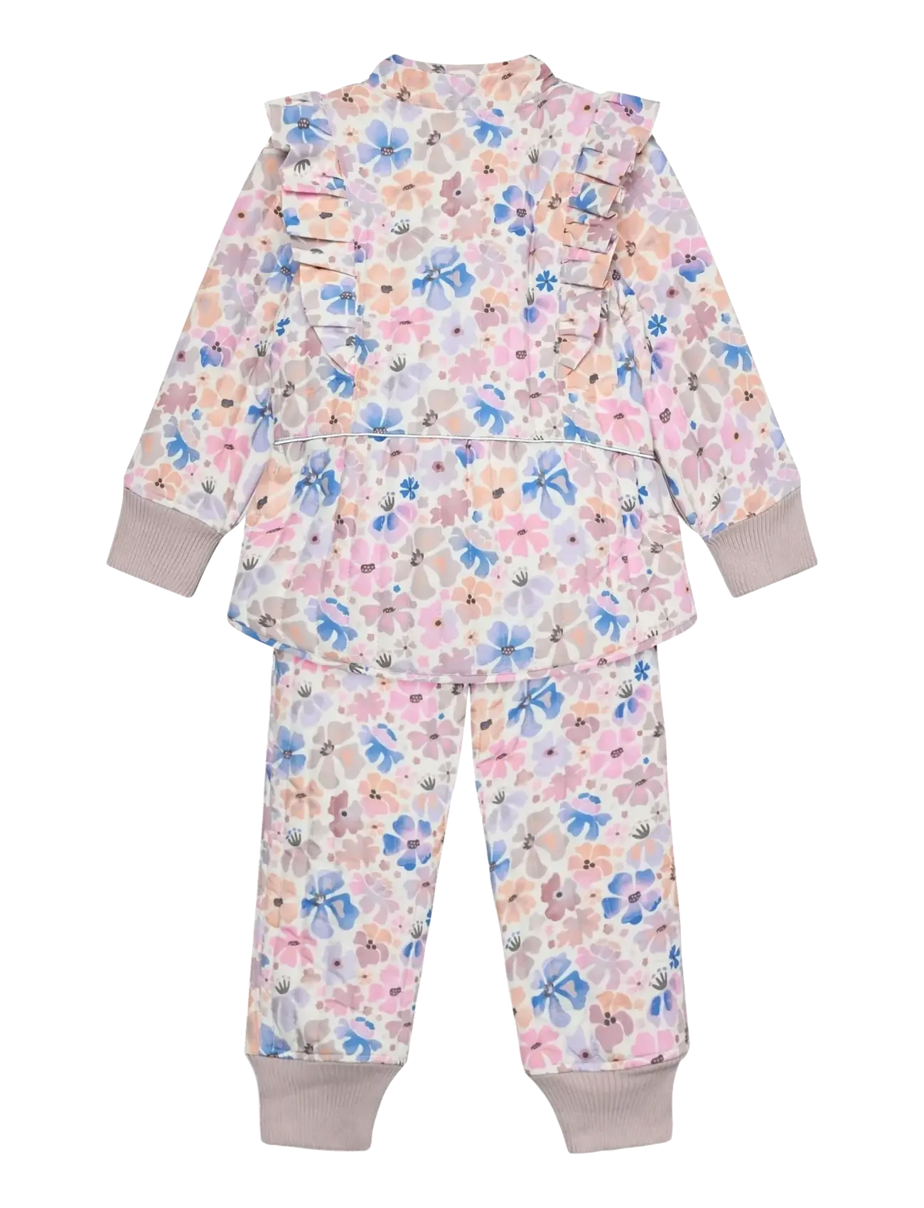 En Fant - Thermal Set, AOP - spordidressid - cloud gray - 2